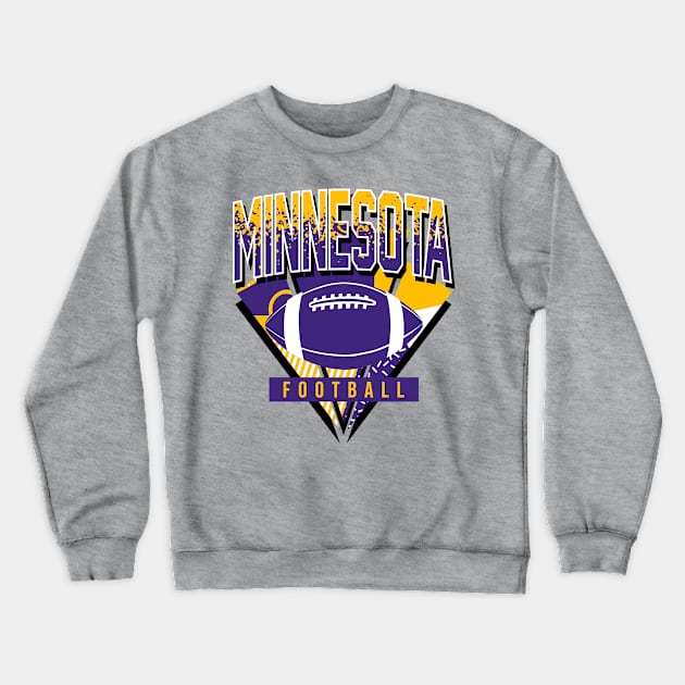 Minnesota Football Retro Gameday Crewneck Sweatshirt by funandgames